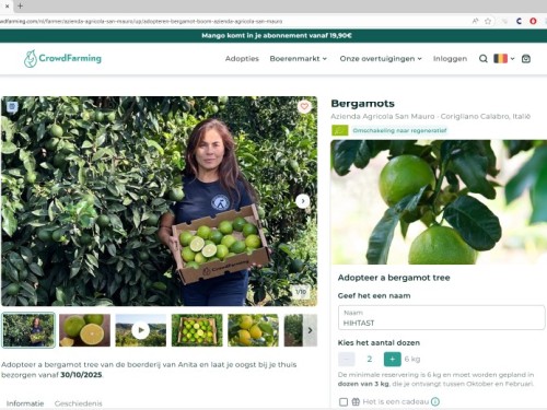 Bergamot - Crowdfarming - Hihtast